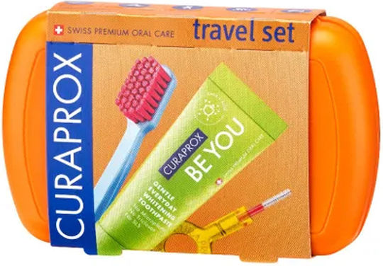 Curaprox Set Be You Οδοντόβουρτσα Ultra Soft Πορτοκαλί