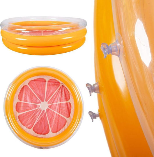 Jilong Παιδική Πισίνα PVC 451lt Φουσκωτή Πορτοκαλί