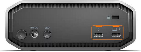 Sandisk Professional G-DRIVE PRO USB-C Εξωτερικός HDD 12TB 3.5" Μαύρο