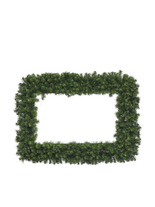 Christmas Plastic Green Garland 140x105cm
