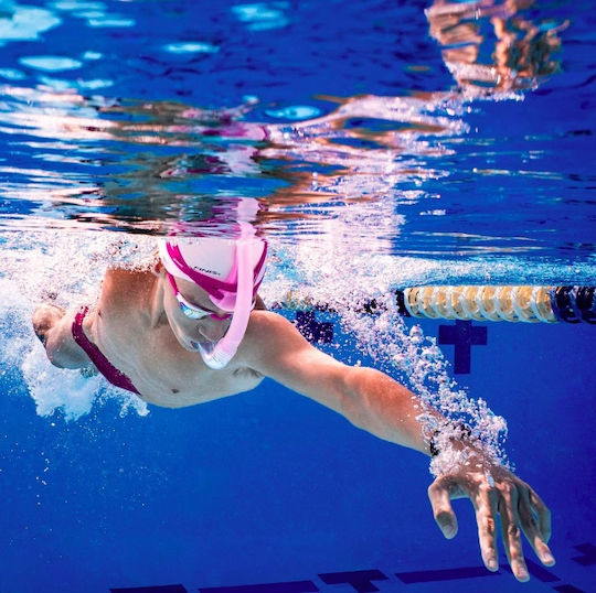 Finis Stability Snorkel Swimming Training Snorkel Finis Pink