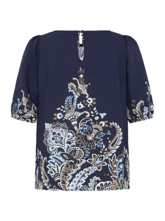 Women's Blouse Dark Blue