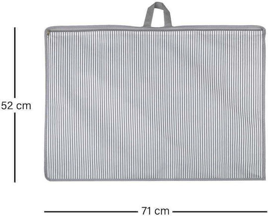 SteweHome Θήκη Αποθήκευσης Ρούχων σε Γκρι Χρώμα 50x70cm 6τμχ