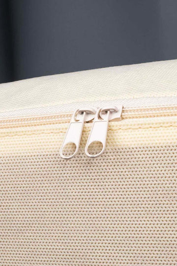 SteweHome Θήκη Αποθήκευσης Ρούχων σε Μπεζ Χρώμα 30x22cm 5τμχ
