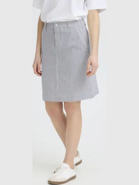 Midi Light Blue Skirt