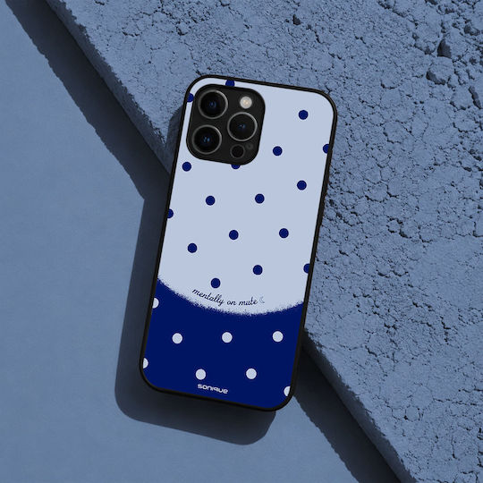 Husă Sonique Delulu Polka Era Series Xiaomi Poco F6 5g Albastru Mentally