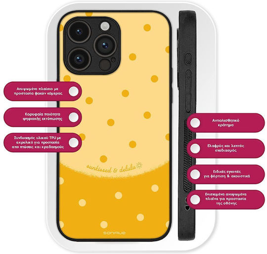 Sonique Delulu Polka Era Series Xiaomi Poco F8 Pro 5G Umschlag Rückseite Sun
