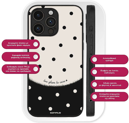 Калъф Sonique Delulu Polka Era Series Xiaomi Redmi Note 15 Pro 4G Too Glam