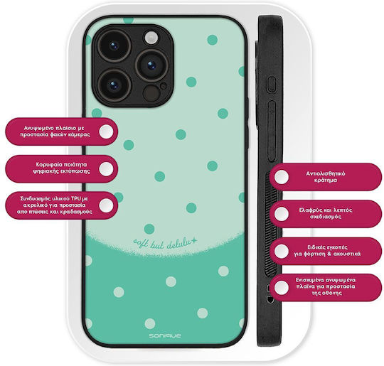 Калъф Sonique Delulu Polka Era Series Xiaomi Xiaomi 13t 5g Xiaomi 13t Pro 5g Мек Delulu