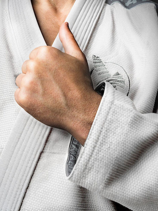 Hayabusa Men's Brazilian Jiu Jitsu White Jacket
