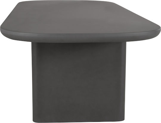 Azami Dining Room Table from Concrete Grey 300x112x75cm