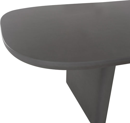 Azami Dining Room Table from Concrete Grey 300x112x75cm