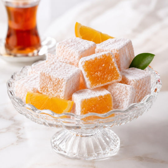 Handmade Delight Bites Powdered Sugar Orange Flavor 100gr