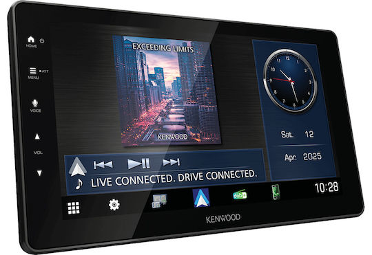 Kenwood DMXF920DS Ραδιόφωνο Αυτοκινήτου 1 DIN (Bluetooth/USB/GPS/Apple-Carplay/Android-Auto)