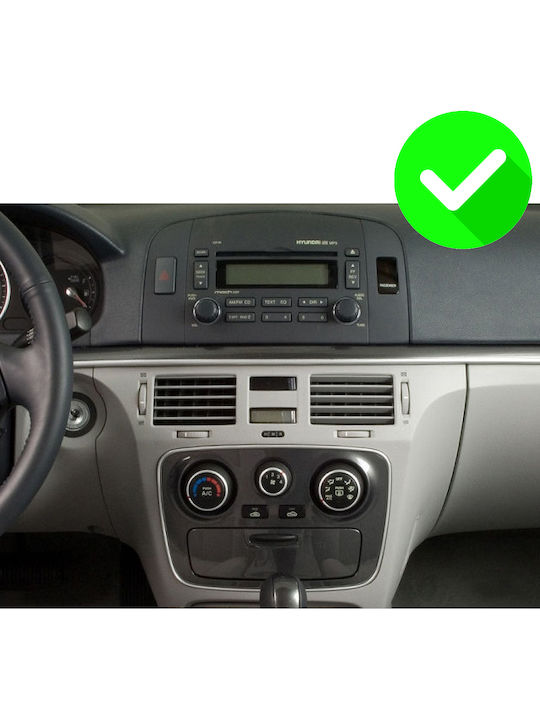 Carmedia Auto-Audiosystem für Hyundai Sonate 2006-2009 (Bluetooth/USB/WiFi/GPS/Apple-Carplay/Android-Auto) mit Touchscreen 9"