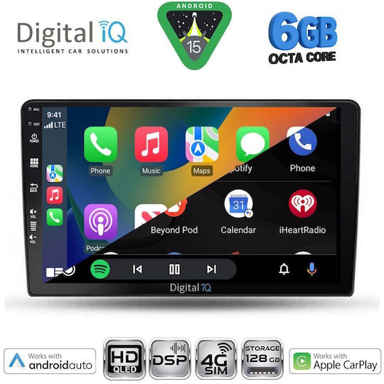 Digital Iq Bxf 17711a_cpaa 9inc Multimedia Tablet Toyota Corolla Verso Mod 2000-2004