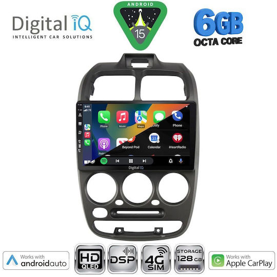 Digital Iq Bxf 17246_cpaa 9inc Multimedia Tablet Hyundai Accent Mod 1999-2004