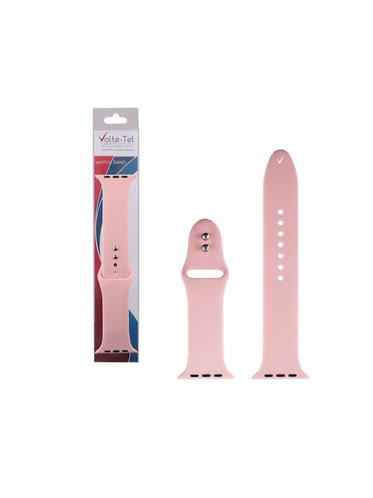 Volte-Tel Strap Silicone Pink (Apple Watch 42/44/45/46/49mm)