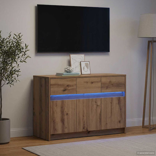 TV-Ständer Eiche M91xP34xH61cm