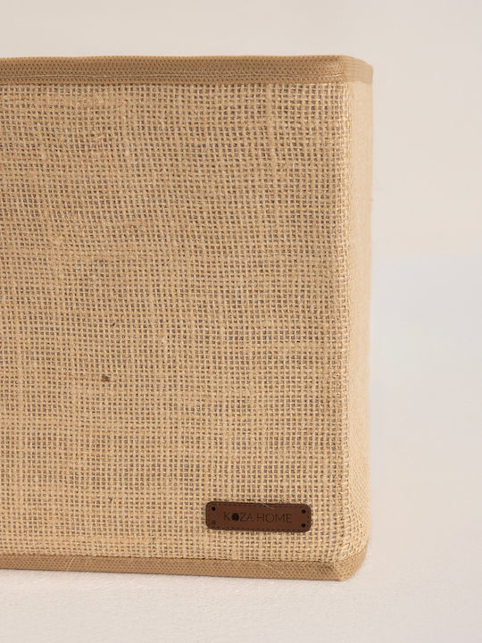 SteweHome Set of Brown Wicker Decorative Baskets 35x50cm 4 Pieces