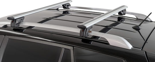 Menabo Aluminum Roof Bars Jackson XL Silver 135 Cm Silver Color BMW X5 E53 5 Doors 1999>2006 Raised Rails Parallel Bars Set 2 Pieces 11290/mb Mp.11290/mb-22