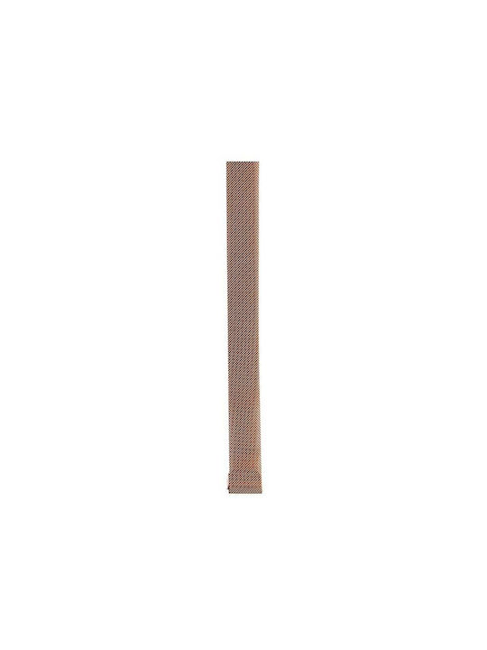 Devia Elegant Milanese Strap Λουράκι Μεταλλικό Ροζ Χρυσό (Apple Watch 42/44/45mm)