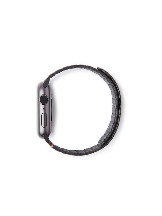 Decoded Magnetic Strap Lite Strap Leather Black (Apple (Apple Watch 38/40/41/42mm) D20AWS40TSL1RB