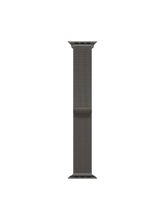 Apple Milanese Loop Λουράκι Μεταλλικό Graphite (Apple Watch 38/40/41mm)