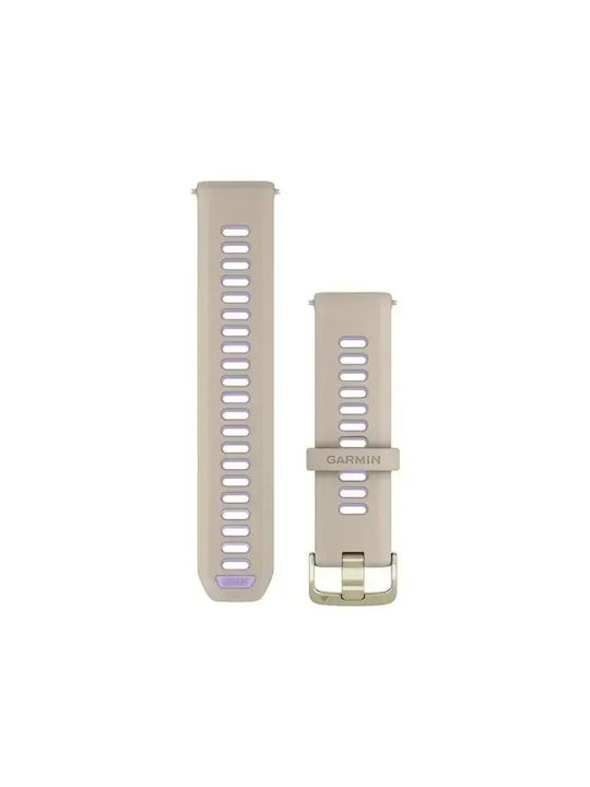 Garmin Watch Bands Forerunner 22 Mm French Gray Translucent Indigo Soft Gold Hardware 010-11251-ap