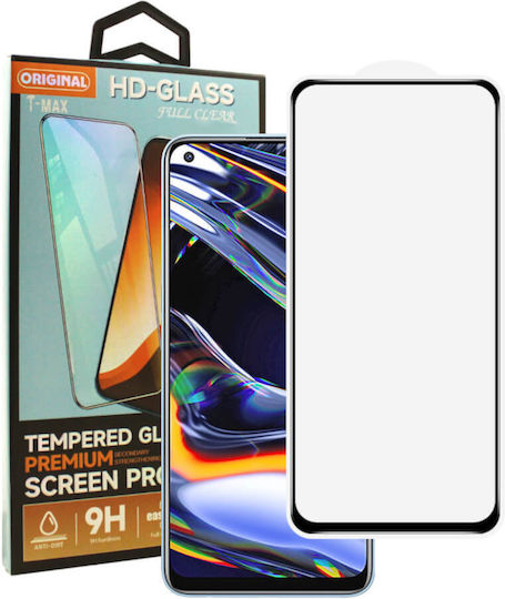 T-Max Vollkleber Vollflächig gehärtetes Glas (Realme 7 Pro)