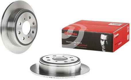 Brembo Σετ Δισκόπλακες Πίσω