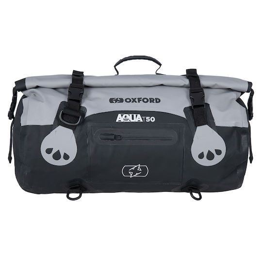 Oxford Aqua T-50 Motorcycle Tail Bag 50lt Black