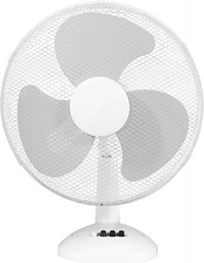 Brand 1132 Tabletop Fan 60W Fan Diameter 40cm White