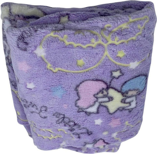 Blanket Fleece Glowing Lilac 116x150cm