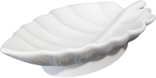 CHeirokamoto Ceramic Decorative Platter White 18.2x10x3cm