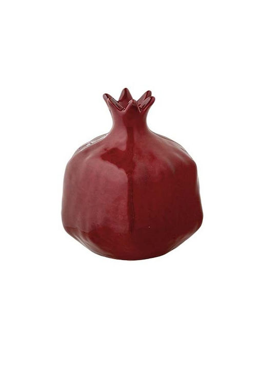 JK Home Decoration Tischplatte Glücksbringer Startseite Rot Keramik 12x12cm 1Stück