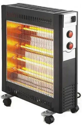 Jager 1209 Heizung Quarz mit Thermostat 2400W