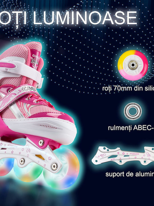 Action One Inline Αυξομειούμενα Rollers Ενηλίκων/Παιδικά Action One Inline Αυξομειούμενα Rollers Ενηλίκων/Παιδικά