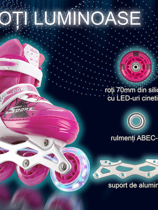 Action One Power Sport Role Inline Reglabile M 35-38 Roz