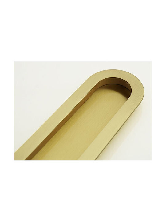 Convex Series 1509ps-s02s02 Bronze Door Flush Handle 50mm