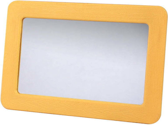 Autoline Vanity Mirror Εσωτερικός Καθρέπτης Αυτοκινήτου Μωβ 16 x 11cm με Κλιπ