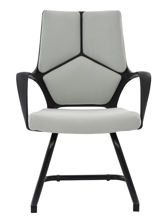 Stuhl Centric mit Armlehnen in Gray Farbe 64x60x94cm 1Stück