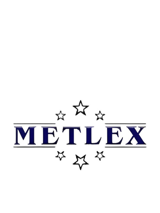Metlex Brotkasten Inox Gray 35x23cm
