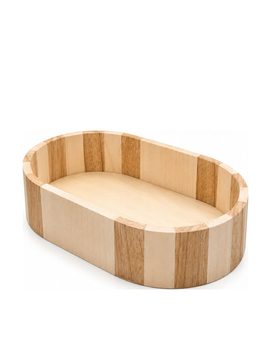 Yuk Bread Box Wooden 26x15x6.5cm