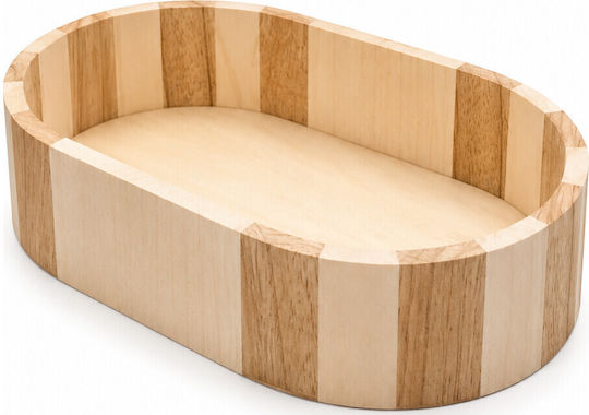 Yuk Bread Box Wooden 26x15x6.5cm