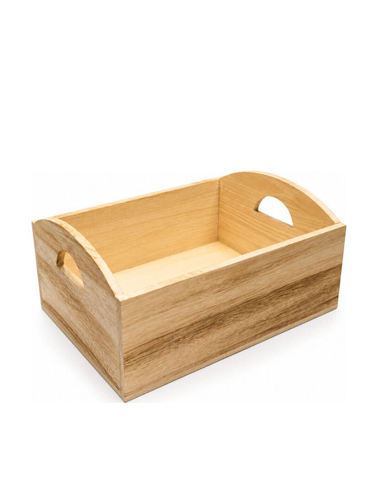 Yuk Bread Box Wooden 22x17x10cm