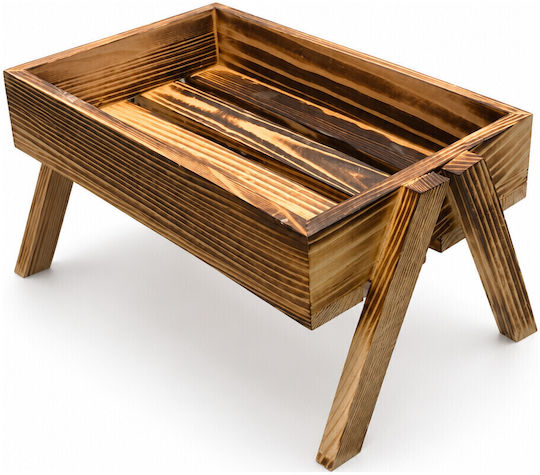 Yuk Bread Box Wooden 28x18x12cm