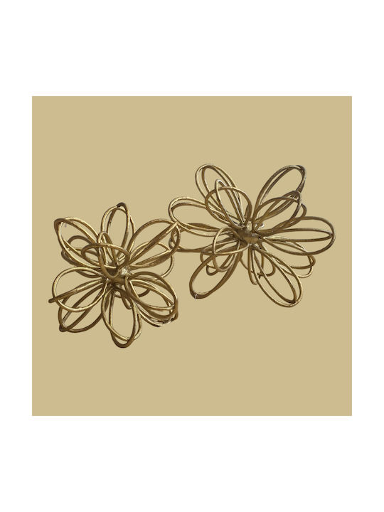 Zen Collection Decorative Space made of Metallic 19.5x19.5cm 1pcs