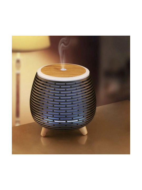 Aromatherapy Diffuser Ultrasonic Mist Lamp 140ml Kp-6049 Black