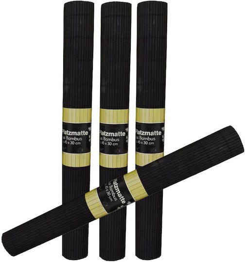 Ankor Platzdeckchen Bamboo Schwarz 45x30cm 1Stück